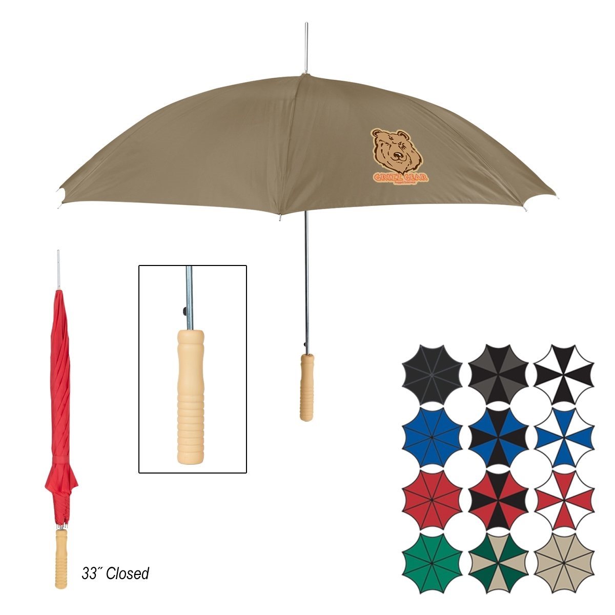 How does an umbrella protect you?